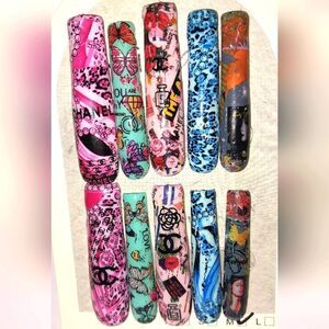 Hand crafted custom 10pc xxl long acrylic press on nails sz medium
